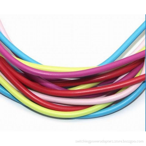 Blue / Red / Yellow Tpe Apple Charger Cord , Usb Charge Cable For Iphone 4 / 4s